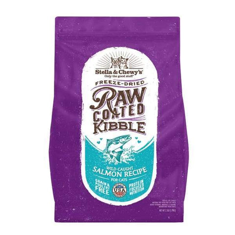 Stella & Chewys Stella & Chewys Raw Coated Wild-Caught Salmon Dry Cat Food Cat Food & Treats