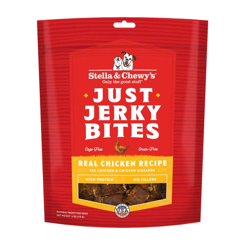 Stella & Chewy’s Stella & Chewy’s Just Jerky Bites Chicken Dog Treats 6oz Dog Food & Treats