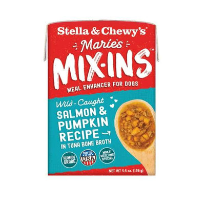 Stella & Chewy’s Stella & Chewy’s Marie’s Mix-Ins Salmon & Pumpkin Recipe 5.5oz Dog Food & Treats