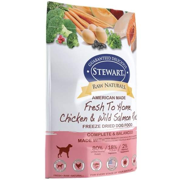 Stewart Stewart Raw Naturals Chicken & Wild Salmon Freeze-Dried Dog Food Dog Food & Treats