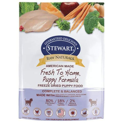 Stewart Stewart Raw Naturals Puppy Formula Freeze-Dried Dog Food Dog Food & Treats