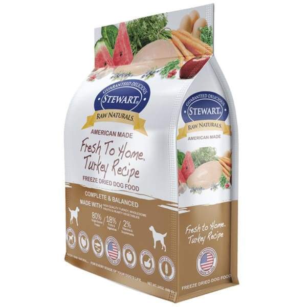 Stewart Stewart Raw Naturals Turkey Freeze-Dried Dog Food Dog Food & Treats