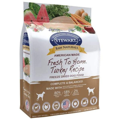 Stewart Stewart Raw Naturals Turkey Freeze-Dried Dog Food Dog Food & Treats