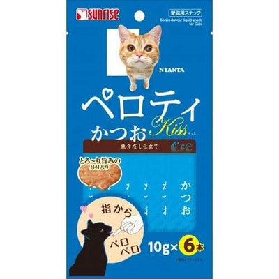 Sunrise Sunrise Nyanta Perotei Kiss Bonito Liquid Cat Treats Cat Food & Treats