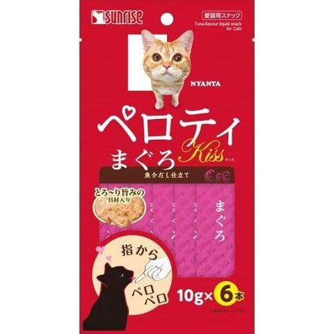 Sunrise Sunrise Nyanta Perotei Kiss Tuna Liquid Cat Treats Cat Food & Treats