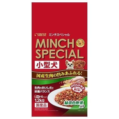 Sunrise Sunrise Semi-Moist Minch Special Growth >6 Small Breed Chicken & Vegetables 1.2kg Dog Food & Treats