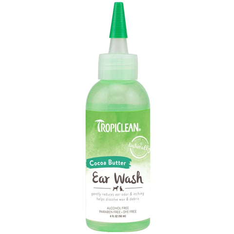 TropiClean Tropiclean Alcohol-Free Ear Wash 4oz Dog Healthcare