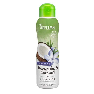 TropiClean [15% OFF] Tropiclean Awapuhi & Coconut Pet Shampoo 12oz (Whitening) Grooming & Hygiene