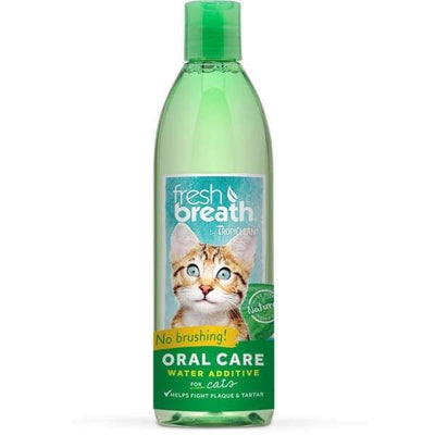 TropiClean [15% OFF] Tropiclean Fresh Breath Oral Care Water Additive For Cats 16oz Cat Healthcare