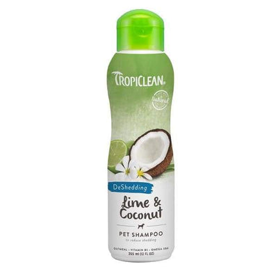 TropiClean [15% OFF] Tropiclean Lime & Coconut Pet Shampoo 12oz (Reduce Shedding) Grooming & Hygiene