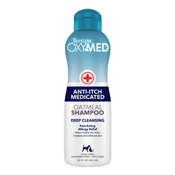 TropiClean [15% OFF] TropiClean OxyMed Anti-Itch Shampoo For Dogs & Cats 20oz Grooming & Hygiene