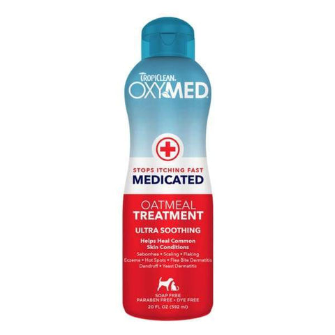 TropiClean [15% OFF] TropiClean OxyMed Medicated Oatmeal Treatment 20oz Grooming & Hygiene