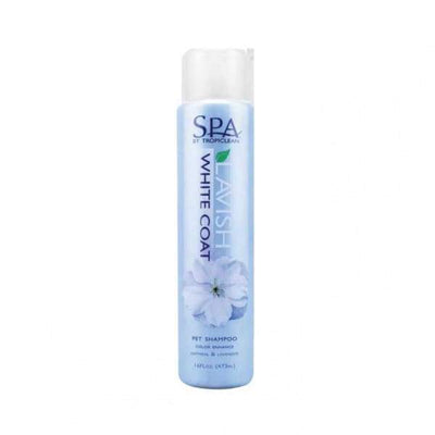 TropiClean [15% OFF] Tropiclean Spa Lavish White Coat Pet Shampoo (Color Enhance) Grooming & Hygiene