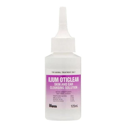 TROY TROY Ilium Oticlean Skin & Ear Cleansing Solution Nozzle 125ml Dog Healthcare