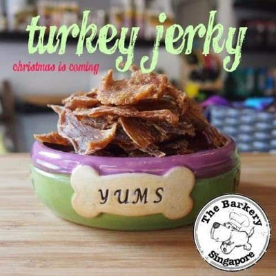 The Barkery Singapore The Barkery Turkey Jerky Dehydrated Dog Treats 40g Dog Food & Treats