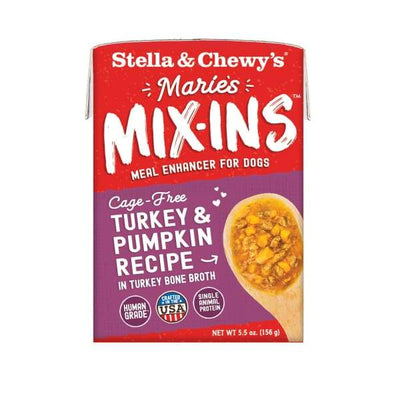 Stella & Chewy’s Stella & Chewy’s Marie’s Mix-Ins Turkey & Pumpkin Recipe 5.5oz Dog Food & Treats