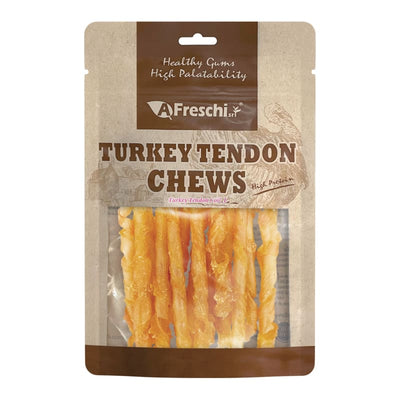 Afreschi [BUY 2 GET 1 FREE] Afreschi Turkey Tendon Coil Large Dog Chew 80g Dog Food & Treats