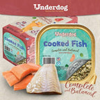 Underdog [FREE 600G FOOD*] Underdog Cooked Fish (Alaskan Pollock & Salmon) Fresh Frozen Dog Food 1.2kg Dog Food & Treats