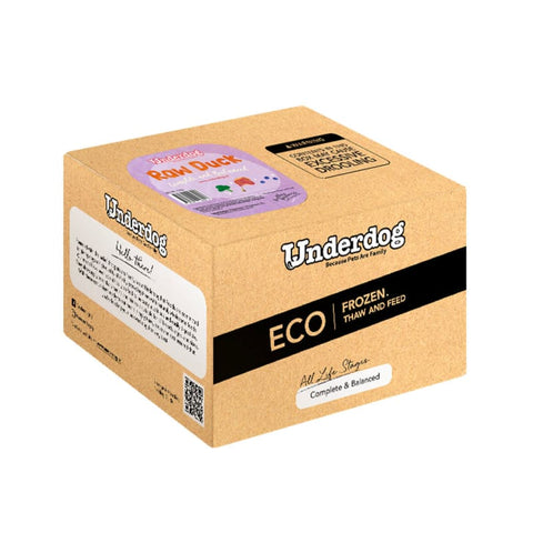 Underdog Underdog Duck Raw Frozen Dog Food 3kg Dog Food & Treats