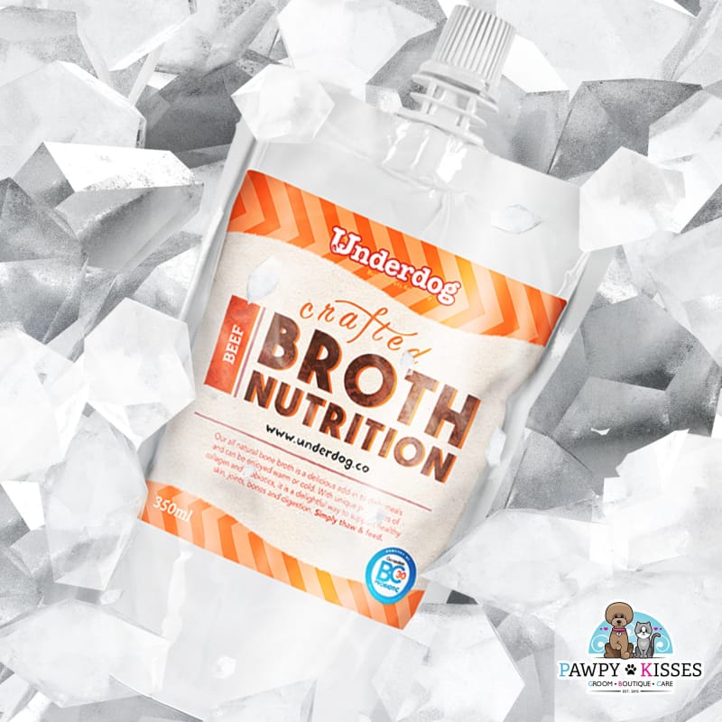 Underdog Underdog Frozen Beef Bone Broth For Dogs 350ml Dog Food & Treats