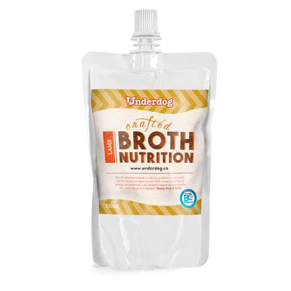 Underdog Underdog Frozen Lamb Bone Broth For Dogs 350ml Dog Food & Treats
