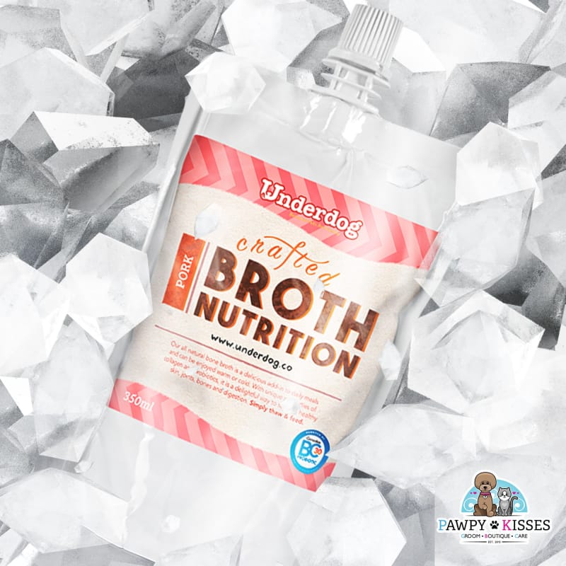 Underdog Underdog Frozen Pork Bone Broth For Dogs 350ml Dog Food & Treats