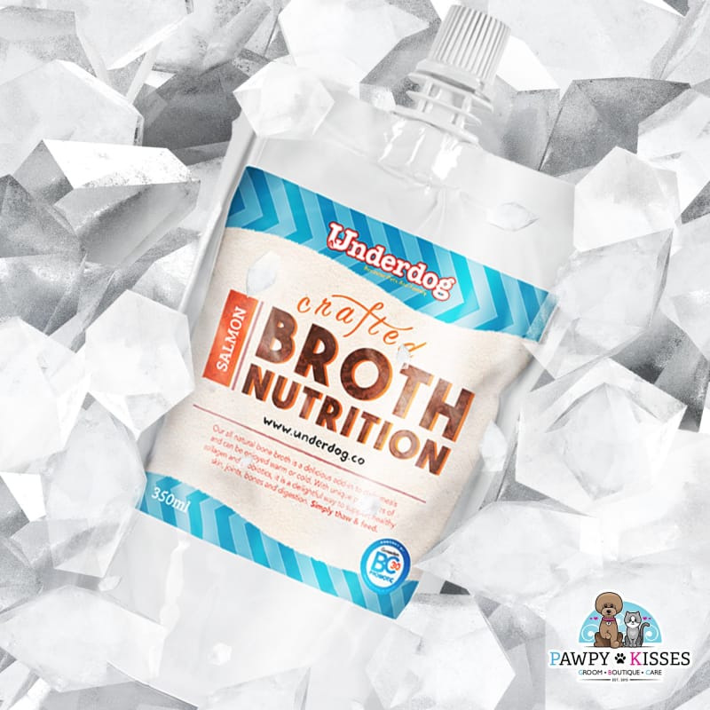 Underdog Underdog Frozen Salmon Bone Broth For Dogs 350ml Dog Food & Treats