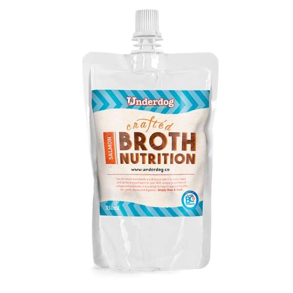 Underdog Underdog Frozen Salmon Bone Broth For Dogs 350ml Dog Food & Treats