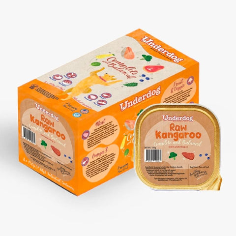 Underdog Underdog Kangaroo Raw Frozen Dog Food 1.2kg Dog Food & Treats