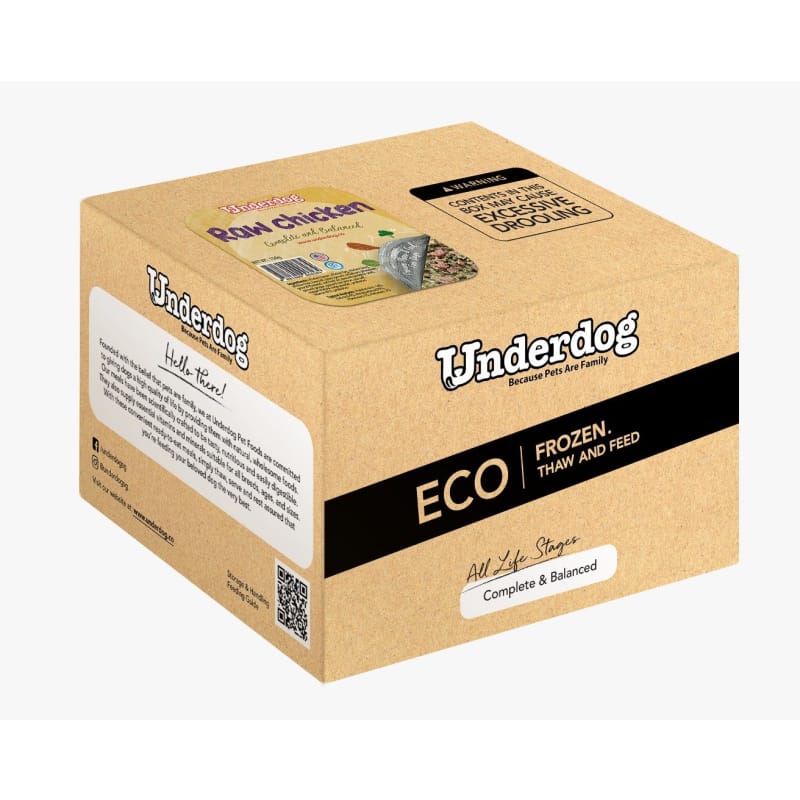 Underdog [UP TO $5 OFF COUPON] Underdog Raw Chicken Fresh Frozen Dog Food 1.2kg / 3kg Dog Food & Treats