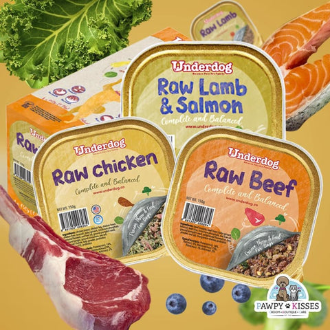 Underdog [UP TO $5 OFF COUPON] Underdog Raw Fresh Frozen Dog Food 1.2kg Dog Food & Treats