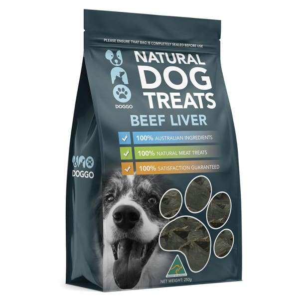 Uno Doggo [25% OFF BUY 1 GET 1 FREE] Uno Doggo Natural Beef Liver Air Dried Dog Treats 250g [EXP OCT 2020] Dog Food & Treats