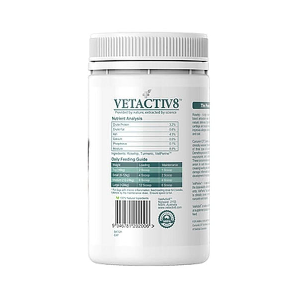 VETACTIV8 VETACTIV8 Joint Health Dog Supplement 150g Dog Healthcare