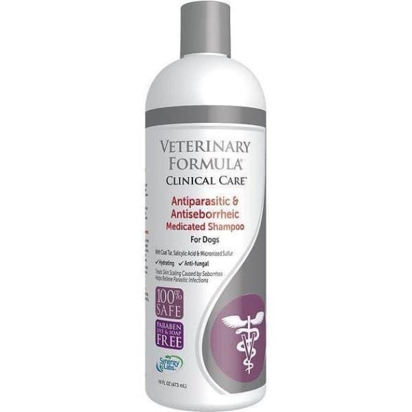 Veterinary Formula Clinical Care Veterinary Formula Clinical Care Antiparasitic & Antiseborrheic Shampoo Grooming & Hygiene