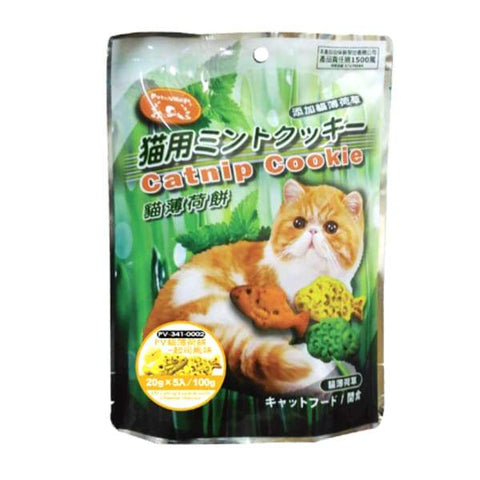 Pet Village Pet Village Catnip Cookie with Cheese Flavour 100g (20g x 5) Cat Food & Treats