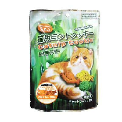 Pet Village Pet Village Catnip Cookie with Salmon Flavour 100g (20g x 5) Cat Food & Treats