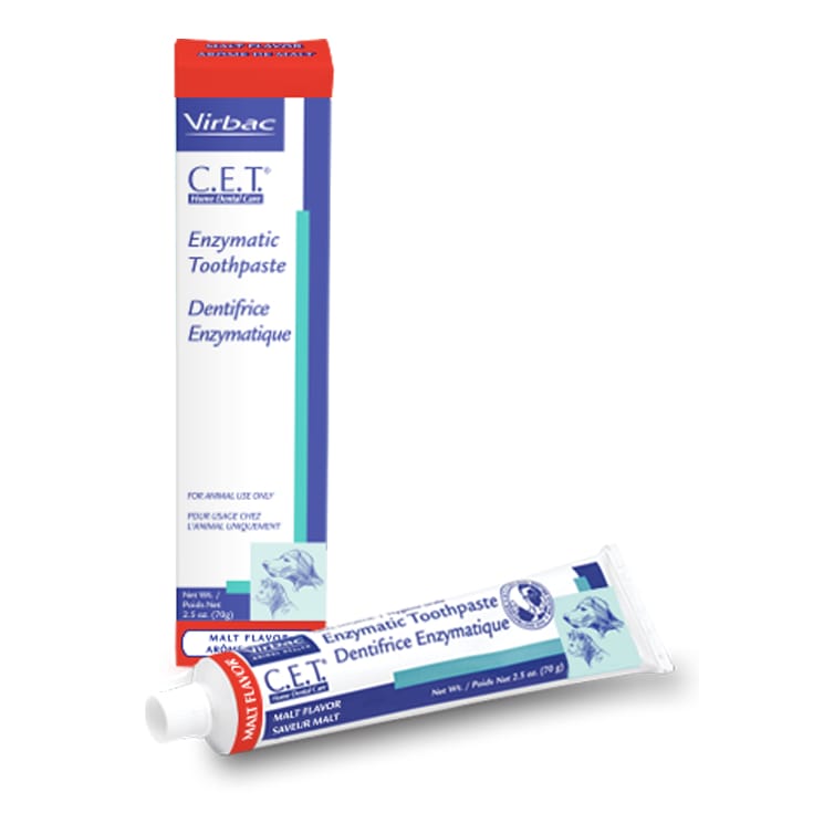 Virbac Virbac Malt Flavour Enzymatic Toothpaste for Dogs & Cats 70g Grooming & Hygiene