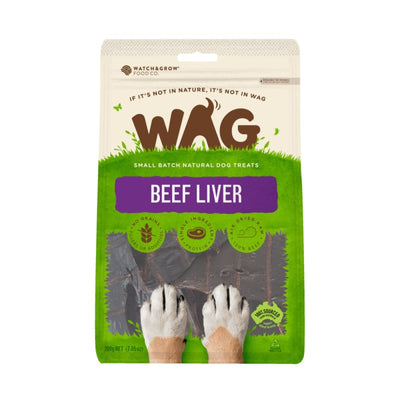 WAG WAG Beef Liver Air Dried Dog Treats 200g General