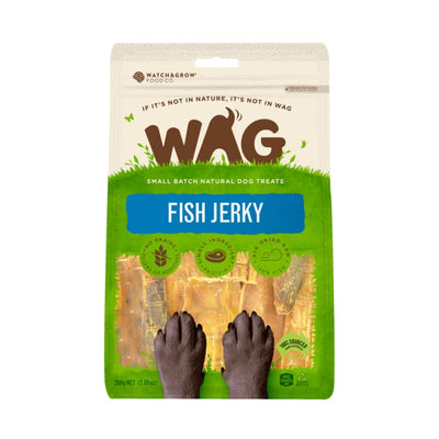 WAG WAG Fish Jerky Air Dried Dog Treats 200g Dog Food & Treats