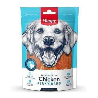 Wanpy Wanpy Oven-Roasted Chicken Bars Dog Treats 100g Dog Food & Treats