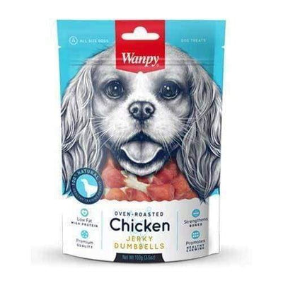 Wanpy Wanpy Oven-Roasted Chicken Dumbbells Dog Treats 100g Dog Food & Treats