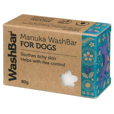 WashBar [5% OFF] WashBar Manuka WashBar Soap for Dogs 80g Grooming & Hygiene