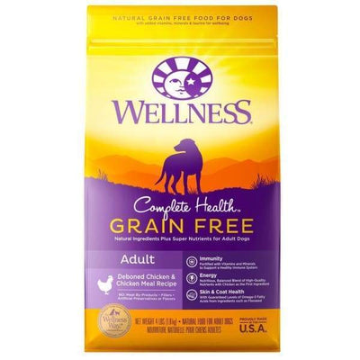 Wellness Wellness Complete Health Grain Free Adult Chicken & Chicken Meal Dry Dog Food Dog Food & Treats