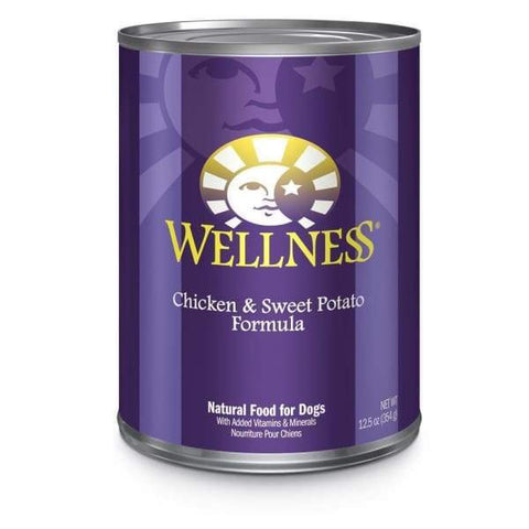 Wellness Wellness Complete Health Chicken & Sweet Potato Canned Dog Food 354g Dog Food & Treats