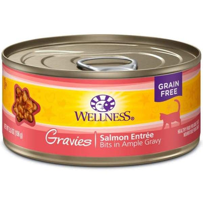 Wellness Wellness Complete Health Gravies Salmon Entree Canned Cat Food 85g Cat Food & Treats