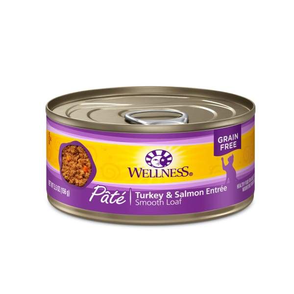 Wellness [20% OFF*] Wellness Complete Health Pate Turkey & Salmon Canned Cat Food 156g Cat Food & Treats