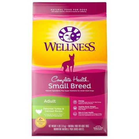 Wellness Wellness Complete Health Small Breed Adult Turkey & Oatmeal Dry Dog Food Dog Food & Treats