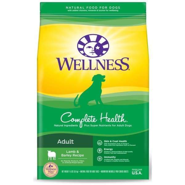 Wellness Wellness Complete Health Lamb & Barley Recipe Dry Dog Food Dog Food & Treats