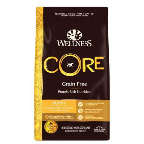 Wellness [20% OFF + FREE FOOD & TREATS*] Wellness CORE Grain-Free Puppy Formula Dry Dog Food Dog Food & Treats
