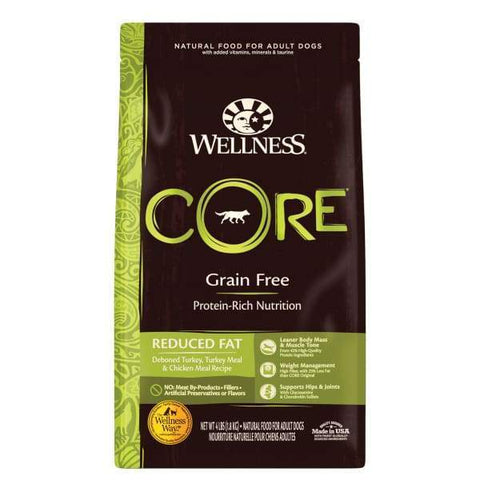 Wellness [20% OFF + FREE FOOD & TREATS*] Wellness CORE Grain-Free Reduced Fat Formula Dry Dog Food Dog Food & Treats